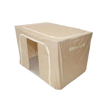 Contenitore Scatola Salvaspazio in Tessuto 40x30 h 20 cm - Colori Assortiti