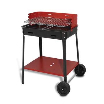 Barbecue BBQ Flavia in Acciaio Verniciato 45x35 h80 cm Made in italy