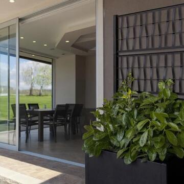 Fioriera con Spalliera Grigliata Ethica 80x140x36cm... - Marino Fa Mercato