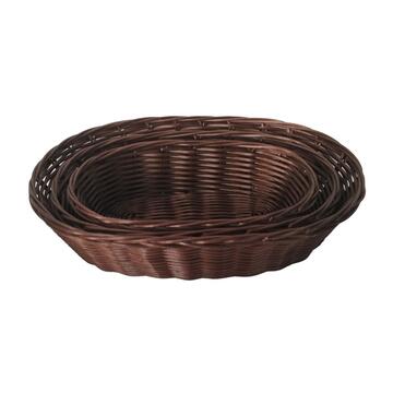 Set 3 Cesti Saty Ovali - 30x20 h8 cm + 26x26 h7 cm... - Marino Fa Mercato