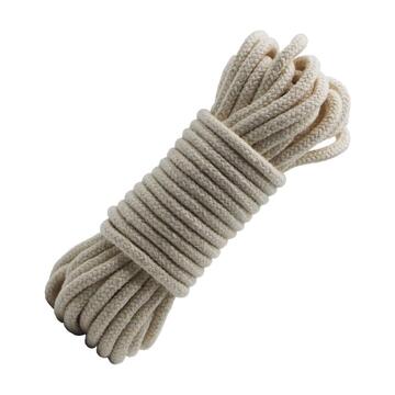 Corda di Cotone 15 mt - d 6 mm - per Artigianato, Imballaggio, Fai-da-te, Decorazioni