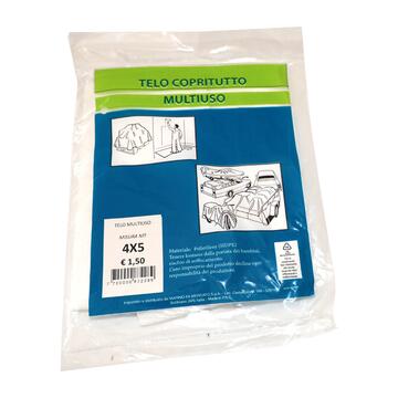 Telo Multiuso Copritutto in Polietilene (HDPE) 4x5 mt