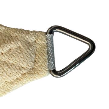 Tenda a Vela Triangolare Beige 3x3x3 mt in HDPE Ombreggiante... - Marino Fa Mercato