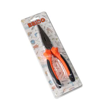 Pinza a Becco Lungo 8 cm Professionale con Impugnatura Ergonomica