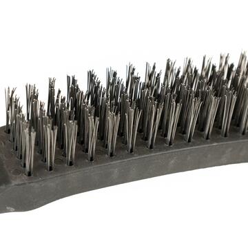 Spazzola grande setole di metallo smeriglia acciaio,ottone ferro