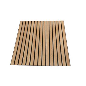 Pannello Acustico Rovere 60x60 cm Fonoassorbente per Parete e Soffitto