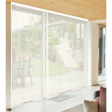Irs Zanzariera a Tenda Drop per Interni ed Esterni 140x240 cm - Bianco