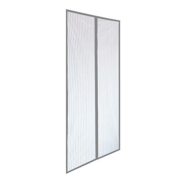 Zanzariera Magnetica Ecco Magnet XL Grigia 150x250 cm Riducibile per Porte