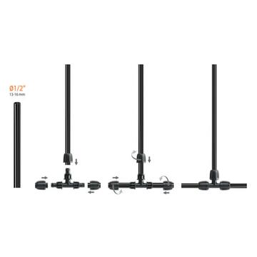 Raccordo 3 vie tubo irrigazione 16 mm - Claber - Marino Fa Mercato