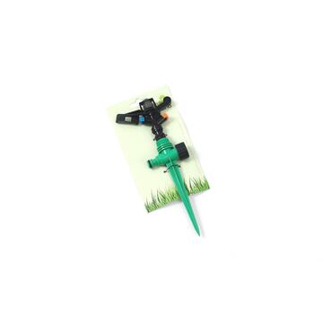 Irrigatore con Picchetto per Giardino Verde/Nero