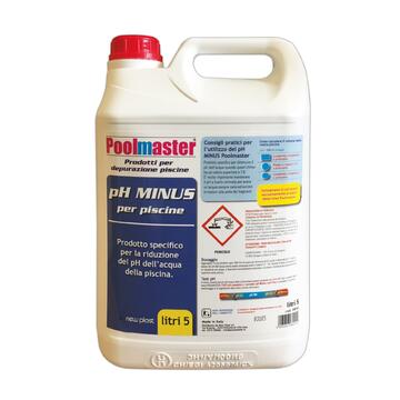 Correttore liquido di acidità Ph minus acqua piscina...