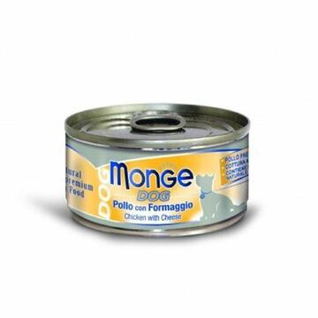 Monge Dog Pollo e Formaggio gr95