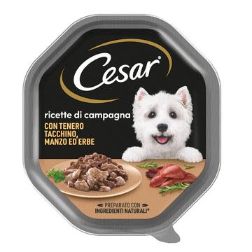 Cesar Ricette di Campagna con Tenero Tacchino, Manzo ed Erbe 150 gr