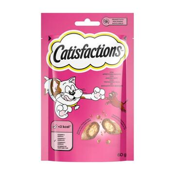 Catisfactions Snack per Gatti al Manzo 60 gr