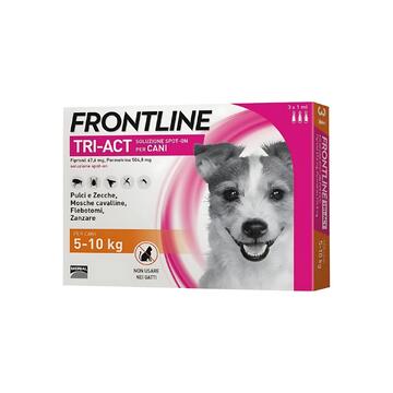 Frontline Tri-Act 3 Pipette per Cani 5-10 Kg
