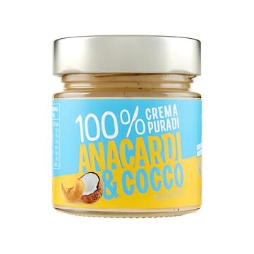 Crema 100% Pura di Anacardi e Cocco Vegan e Gluten Free 175 gr