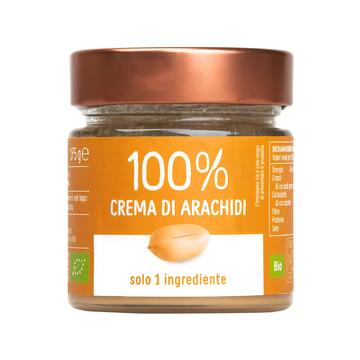 Crema 100% Arachidi BIO Vegan e Gluten Free 175 gr
