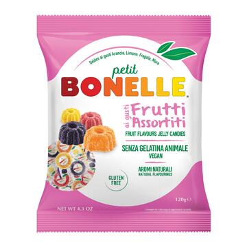 Caramelle Bonelle Petit Frutti Assortiti Vegan Gluten...