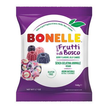 Caramelle Bonelle Frutti di Bosco Vegan Gluten Free 160 gr