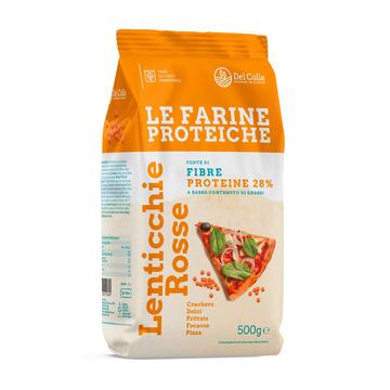 Farina Proteica di Lenticchie Rosse Del Colle 500 gr