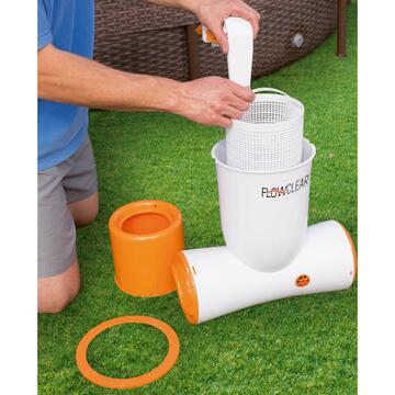 Pompa con filtro per piscina Skimatic 2,574 LH Bestway - Marino Fa Mercato