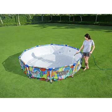 Piscina fuori terra tonda 305x66 Steel Savana Bestway... - Marino Fa Mercato