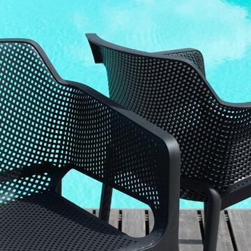 Nardi - Poltrona Net Relax antracite monoblocco da... - Marino Fa Mercato