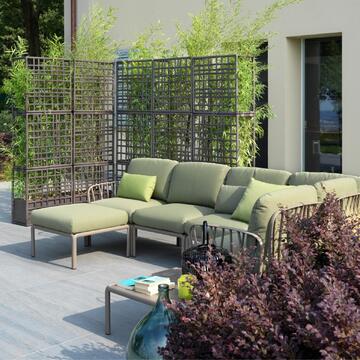 Nardi - Poltrona Komodo tortora/grigio da giardino... - Marino Fa Mercato