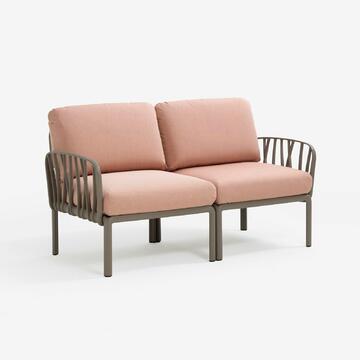 Bracciolo Komodo tortora per poltrona da esterno, Nardi - Marino Fa Mercato