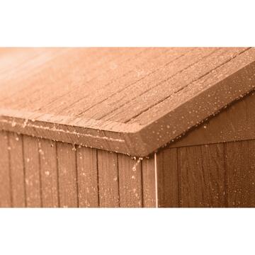 Keter Darwin 6x6 Marrone - Casetta da Giardino - Con... - Marino Fa Mercato