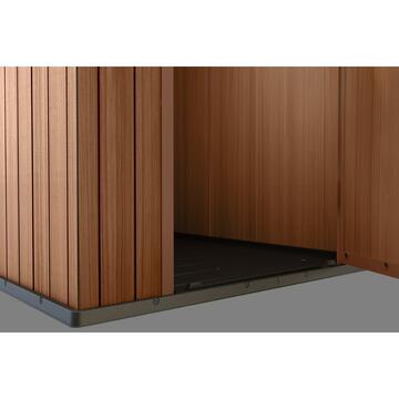 Keter Darwin 6x6 Marrone - Casetta da Giardino - Con... - Marino Fa Mercato