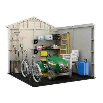 Keter Factor 8x8 Beige - Casetta da Giardino - Con... - Marino Fa Mercato