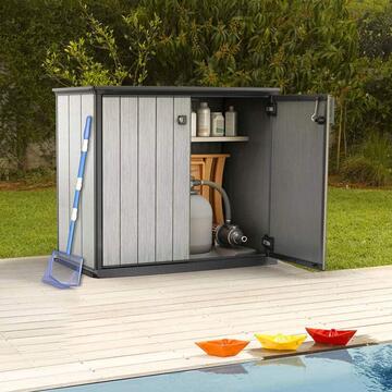 Keter - Armadio Box porta attrezzi da giardino - Patio... - Marino Fa Mercato