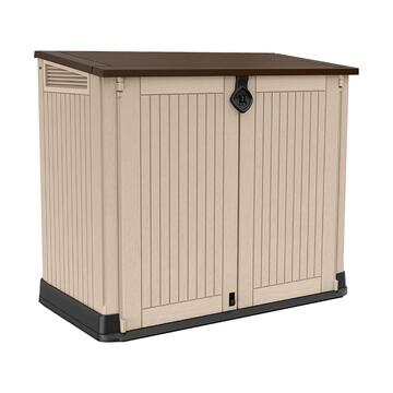Keter - Porta attrezzi da giardino - Store It Out Midi Beige 880 132x71,5 h113,5 cm
