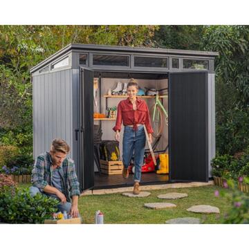 Keter Artisan 9x7 Grigia - Casetta Porta Attrezzi da... - Marino Fa Mercato