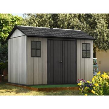 Keter Oakland 11x7,5 Grigia - Casetta da Giardino -... - Marino Fa Mercato