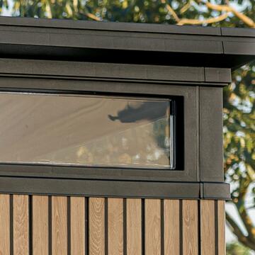 Keter Pent 9x7 Venetian  - Casetta da Giardino - con... - Marino Fa Mercato