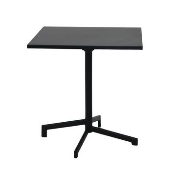 Tavolo Quadrato Persy Nero 70x70 h73 cm in Ferro Verniciato... - Marino Fa Mercato
