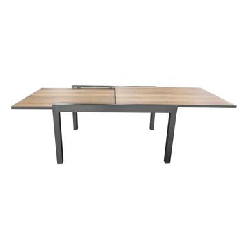 Tavolo da Esterno con Piano Rovere Allungabile 135/270x90... - Marino Fa Mercato