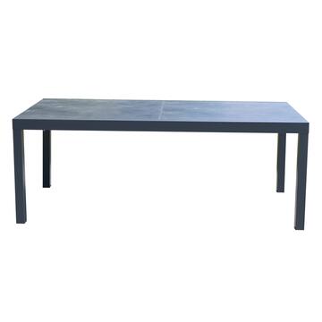 Tavolo da Esterno con Piano Grigio Allungabile 160/240x100... - Marino Fa Mercato