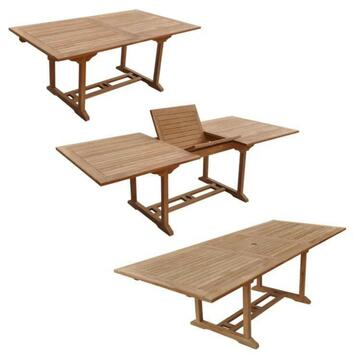 Tavolo da esterno India  in legno di acacia allungabile... - Marino Fa Mercato