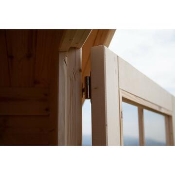 Casetta da giardino in legno Astrid 3x3 - Losa Legnami - Marino Fa Mercato