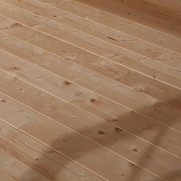 Pavimento in Legno per Casetta Arisa 2,5x2,5 mt in Abete Non Trattato