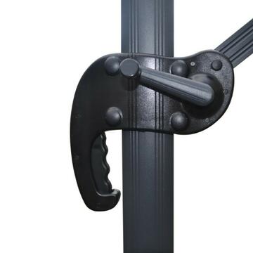 Ombrellone da giardino 3x3 Linsay bianco quadrato a... - Marino Fa Mercato