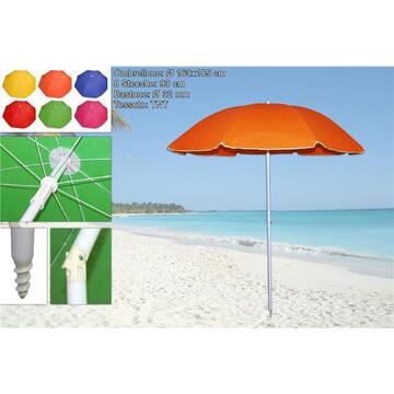 Classico ombrellone in tinta unita adatto alle tue...