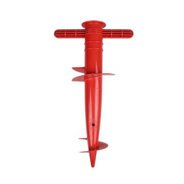 Puntale Ombrellone 13 cm Antivento a Trivella in Plastica... - Marino Fa Mercato