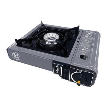 Fornello Portatile a Gas Cook 150 con Piezo, Ideale per Campeggio, Outdoor e Viaggi